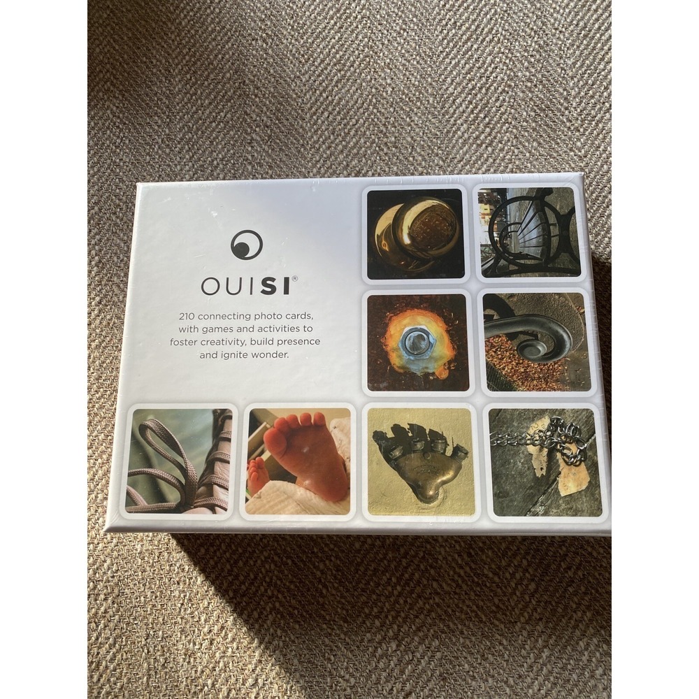 OuiSi Original Games of Visual Connection Brand New Factory Sealed! Photo Games!